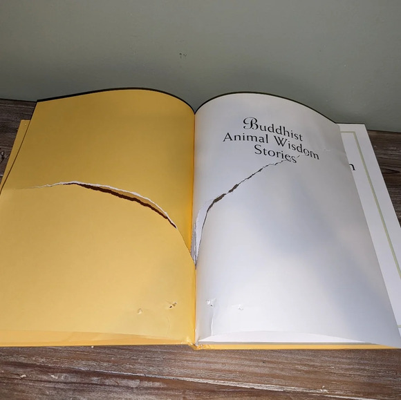 Buddhist Animal Wisdom Stories by McGinnis, Mark W. (2004) Hardcover *damaged* - Picture 4 of 10